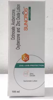 Suncros सनस्क्रीन लोशन एसपीएफ़ 26